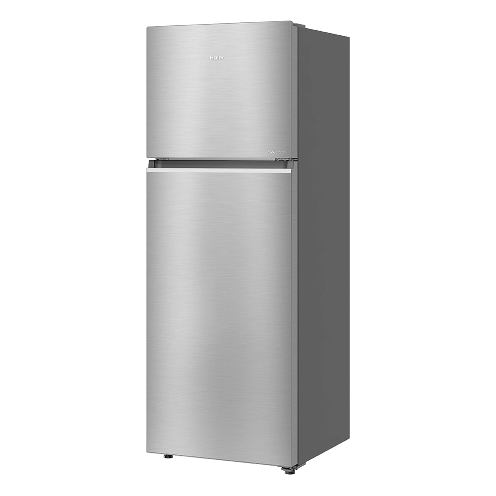 Haier 358L 2 Star Inox Steel Double Door Refrigerator